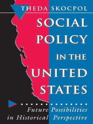 cover image of Social Policy in the United States